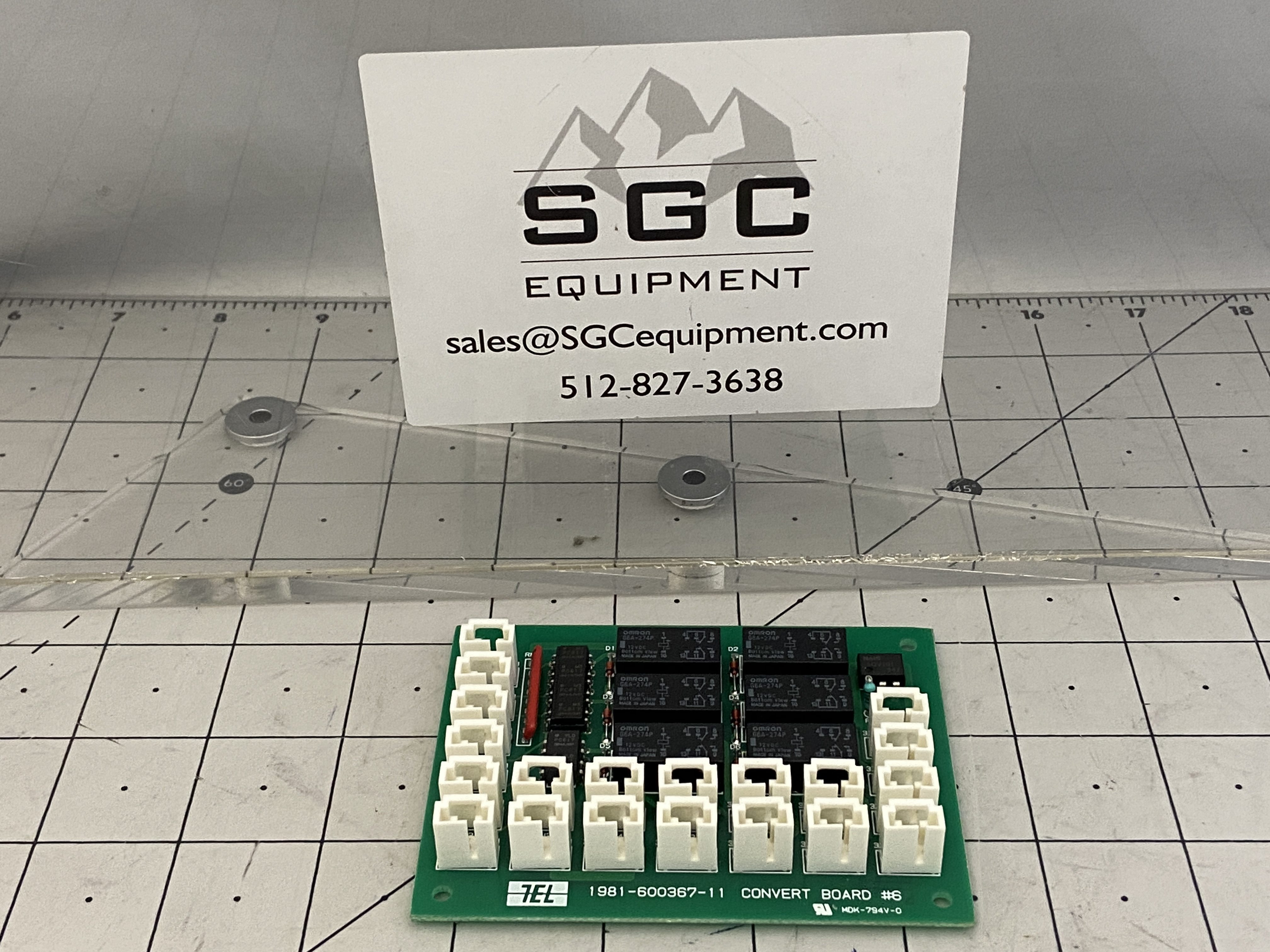 Tokyo Electron/TEL Convert Board #6 PN: 1981-600367-11 | eBay